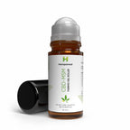 Produktbild: Hempamed CBD-MSM Thermo Gel Roller, klare Produktansicht des Roll-Ons.
