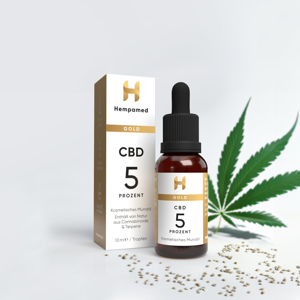 3x Gold CBD Öl 5 %