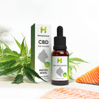 3x Premium CBD Öl für Katzen 3 % (Lachs-Aroma)